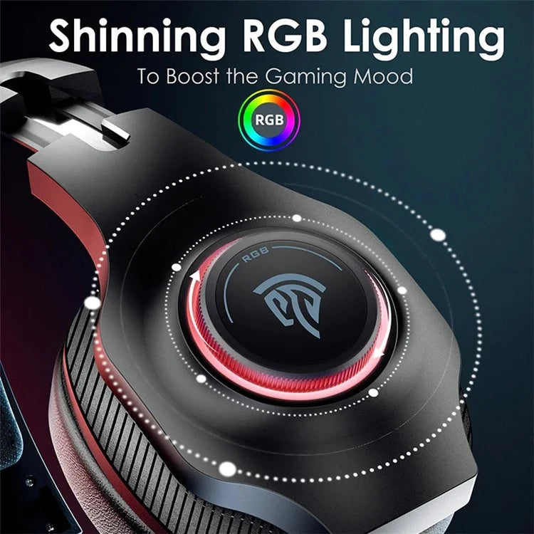 EASYSMX V02W Bluetooth+2.4G+Wired Gaming Headset for PS5 / Nintendo Switch
