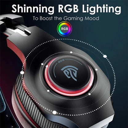 EASYSMX V02W Bluetooth+2.4G+Wired Gaming Headset for PS5 / Nintendo Switch