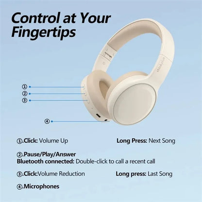LENOVO Thinkplus TH30 Foldable Headphones Wireless Bluetooth Gaming Headset