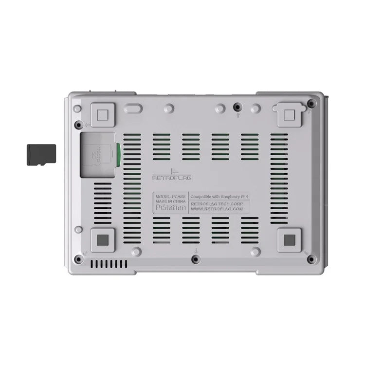 RETROFLAG PiStation Case for Raspberry Pi 4 Protection Cover with Safe Shutdown Reset Functions