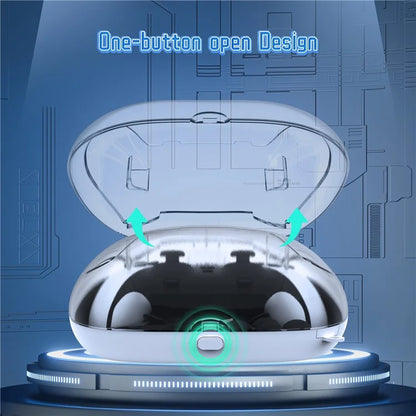 JYS JYS-P5207 For PS5 / PS5 Elite Controller Transparent Window Storage Bag with Accessories