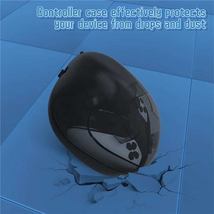 JYS JYS-P5207 For PS5 / PS5 Elite Controller Transparent Window Storage Bag with Accessories
