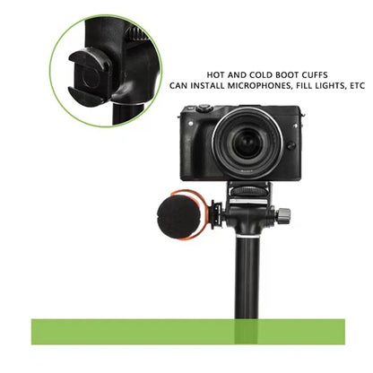YUNTENG VCT-6688 Camera Phone Holder Live Streaming Extendable Tripod Bluetooth Selfie Stick