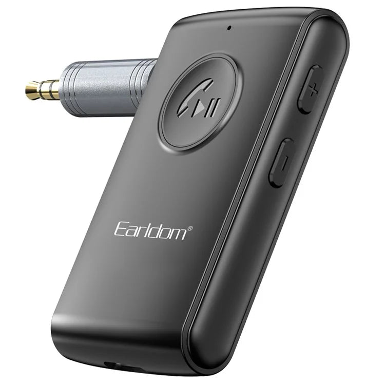 EARLDOM ET-BR02 Bluetooth 5.3 Adapter Hand-Free Call 3.5mm AUX Car Audio Speaker Stereo Receiver