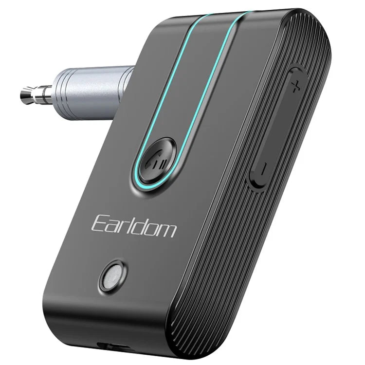EARLDOM ET-BR05 Bluetooth 5.3 Wireless Adapter Hand-Free Call 3.5mm AUX Car Audio Speaker Receiver