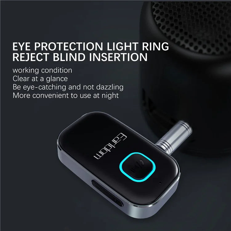 EARLDOM ET-BR04 Bluetooth Receiver 3.5mm AUX Car Audio System Speaker Wireless Adapter