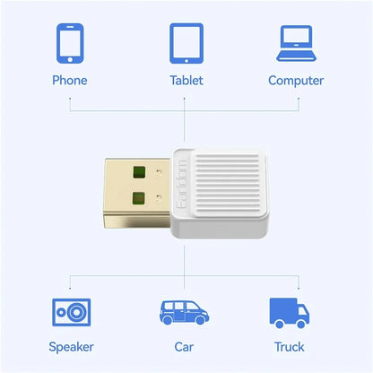 EARLDOM ET-BR09 USB Bluetooth Adapter Car Audio Speaker Wireless Audio Receiver