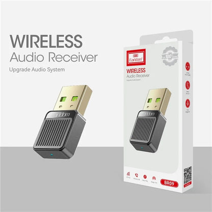 EARLDOM ET-BR09 USB Bluetooth Adapter Car Audio Speaker Wireless Audio Receiver