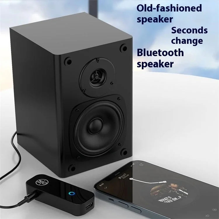 B28 Bluetooth 5.1 Transmitter Receiver 2-In-1 Audio Adapter AUX Connector