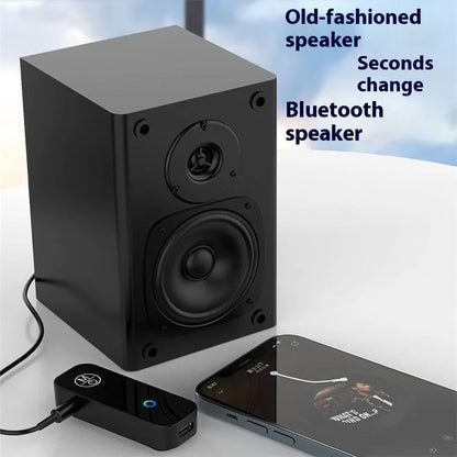 B28 Bluetooth 5.1 Transmitter Receiver 2-In-1 Audio Adapter AUX Connector