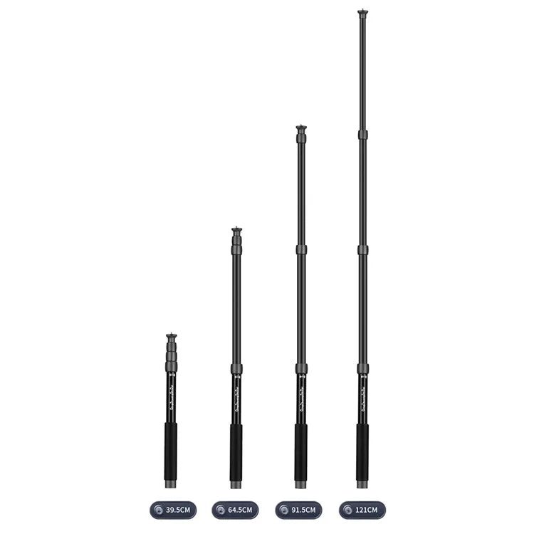QZSD Q116 Telescopic Phone Camera Holder Selfie Stick Tripod Desktop Floor Stand Live Streaming Bracket
