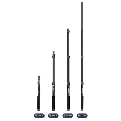 QZSD Q116 Telescopic Phone Camera Holder Selfie Stick Tripod Desktop Floor Stand Live Streaming Bracket