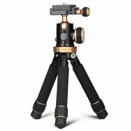 QZSD Q166Z Mini Portable Aluminum Alloy+ABS SLR Camera Stand Desktop Tripod