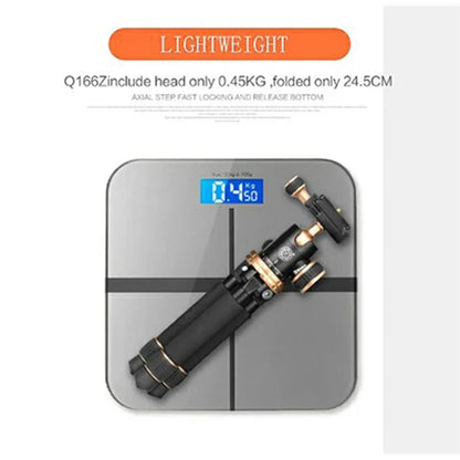 QZSD Q166Z Mini Portable Aluminum Alloy+ABS SLR Camera Stand Desktop Tripod
