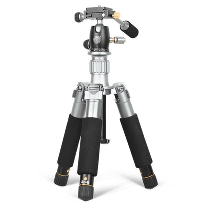 QZSD Q166D SLR Camera Desktop Stand Aluminum Alloy Telescopic Photography Tripod