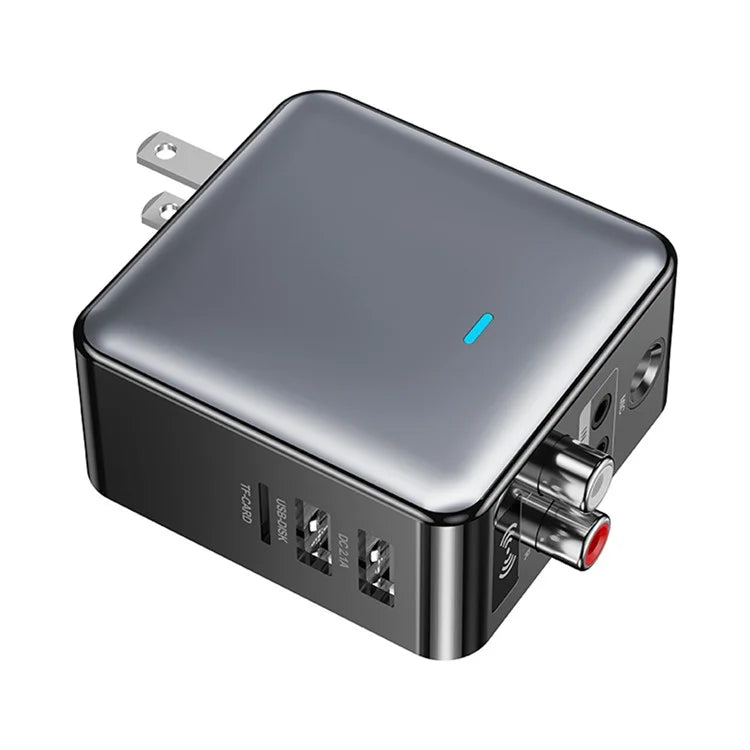 H6 Bluetooth 5.3 Transmitter Audio Bluetooth Receiver Adapter with Remote Control
