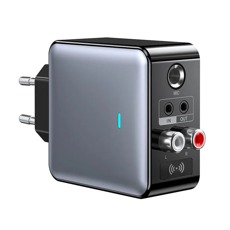 H6 Bluetooth 5.3 Transmitter Audio Bluetooth Receiver Adapter with Remote Control