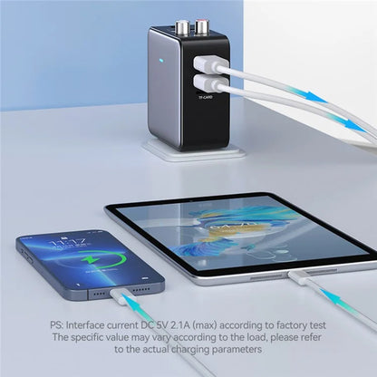 H6 Bluetooth 5.3 Transmitter Audio Bluetooth Receiver Adapter with Remote Control