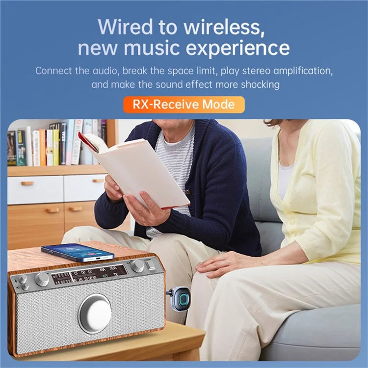 C79 Car Audio Bluetooth Transmitter Receiver 3.5mm Aux Adapter for Speaker Amplifier