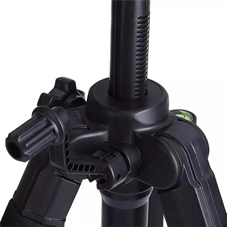 QZSD Q111 SLR Camera Floor Stand Aluminum Alloy + ABS Telescopic Live Streaming Photography Tripod