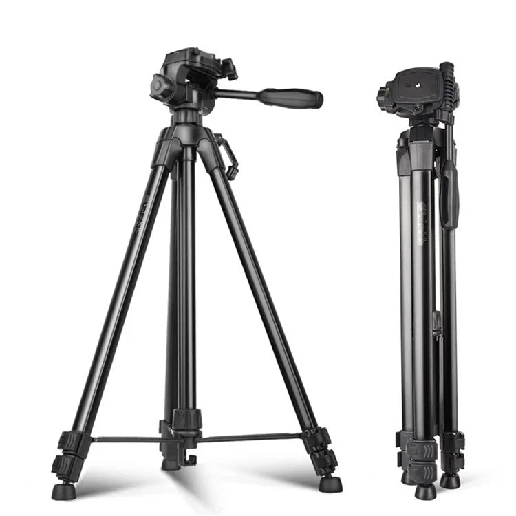 QZSD Q1730 173cm SLR Camera Phone Holder Tripod Telescopic Live Streaming Photography Floor Stand
