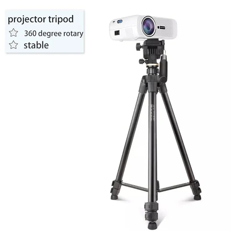 QZSD Q1750 174cm SLR Camera Phone Holder Aluminum Alloy + ABS Tripod Telescopic Live Streaming Photography Stand