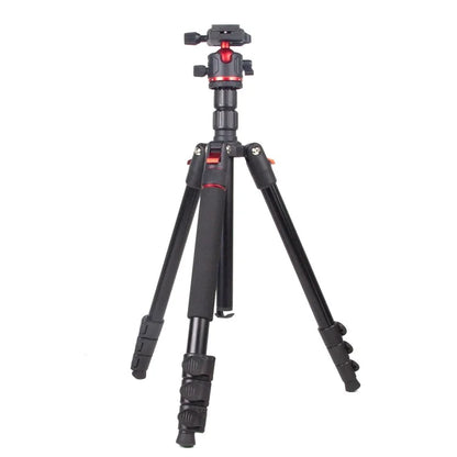 ZOMEI Q173 Camera Tripod 4-Section Retractable Multi-Function Tripod Micro SLR Mobile Phone Live Streaming Stand