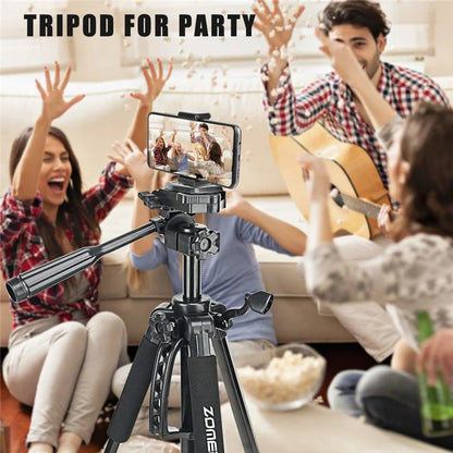 ZOMEI 1200 SLR Camera Phone Floor Stand Telescopic Live Streaming Photography Tripod