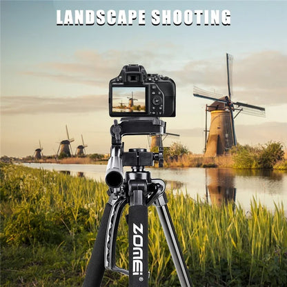 ZOMEI 1200 SLR Camera Phone Floor Stand Telescopic Live Streaming Photography Tripod