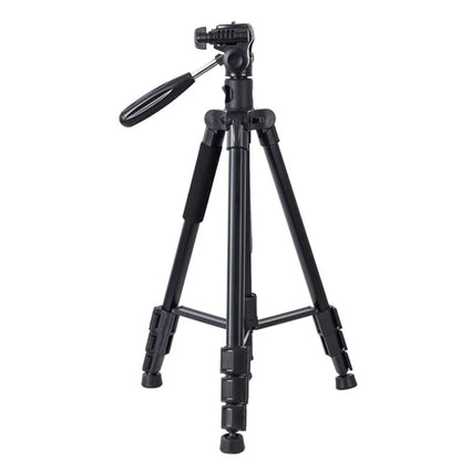 ZOMEI M1 Tripod Camera Bracket Center Axis Horizontal Mobile Phone Live Streaming Stand 4-Section Telescopic Stand, Black