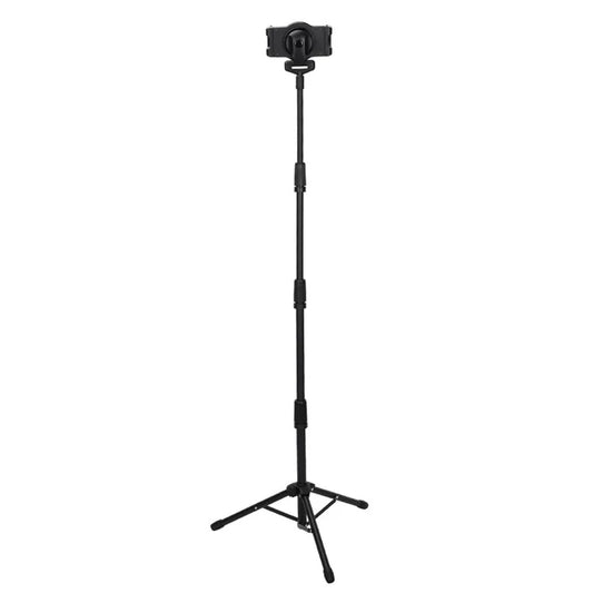 JYX-008 Universal 4.7-14inch Mobile Phone Tablet Holder Floor Stand Metal Retractable Tripod Bracket