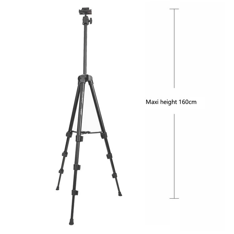 YUNTENG VCT-580 Telescopic Tripod with 1 / 4" Screw for Nikon Canon Sony DSLR Camera