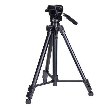 YUNTENG VCT-880RM 3 Sections Photo Studio Tripod Hydraulic PTZ Stand for DSLR Camera
