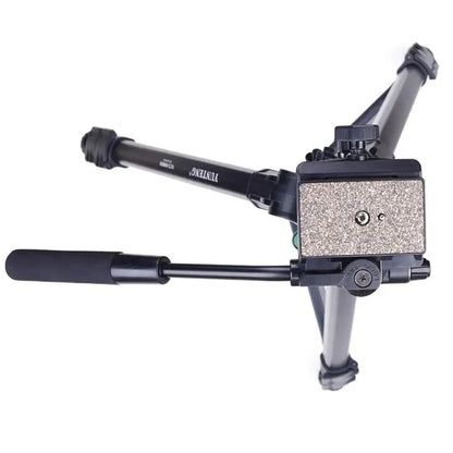 YUNTENG VCT-999RM Portable Aluminum Alloy Tripod with Quick Release Plate for Canon Nikon DSLR Camera