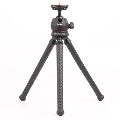 JMARY MT25 Ball Head Selfie Stick Flexible Octopus Tripod Bracket with Phone Holder