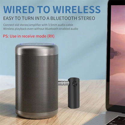T66 Wireless Bluetooth Adapter Hands-free Call Audio Receiver Transmitter