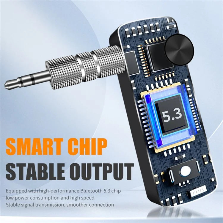 T66 Wireless Bluetooth Adapter Hands-free Call Audio Receiver Transmitter