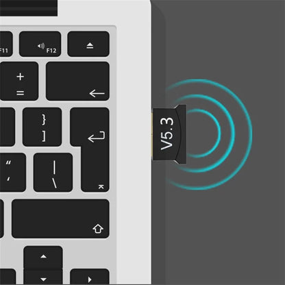Computer USB Bluetooth 5.3 Adapter Receiver Dongle Transmitter for Laptop Headset