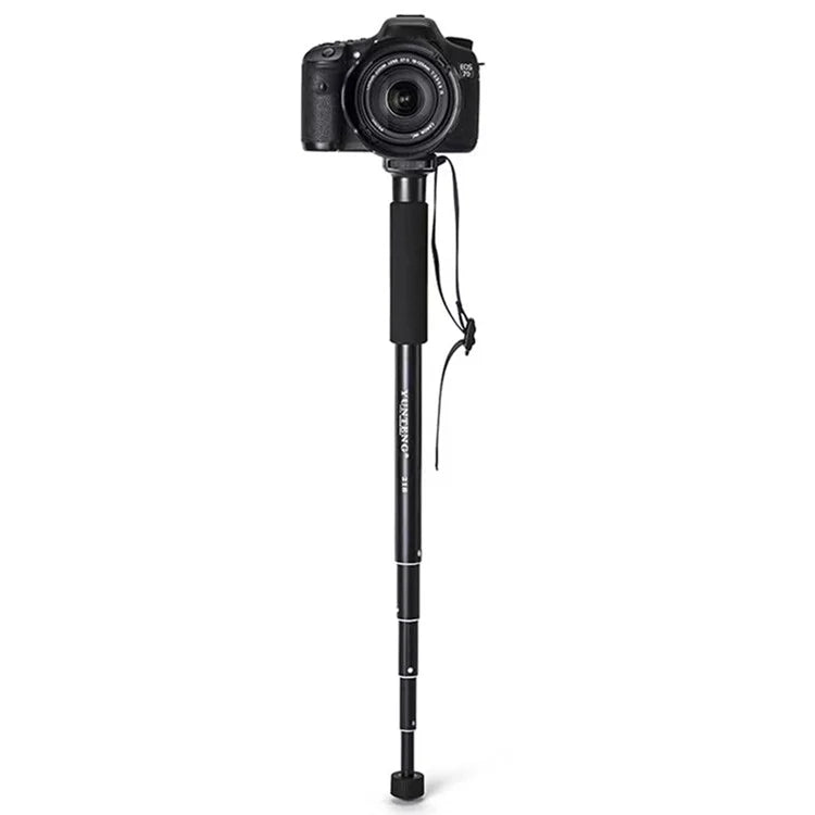 YUNTENG 218 Portable Camera Stand for Digital Cameras, DSLRs Metal Monopods Holder