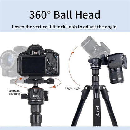 JMARY KT285+NB40 Detachable Camera Phone Stand Telescopic Live Streaming Photography Monopod Tripod