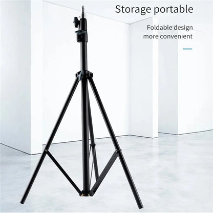 JMARY MT-75 Portable Photography Lightweight Tripod SPCC Steel Telescopic Camera Phone Stand