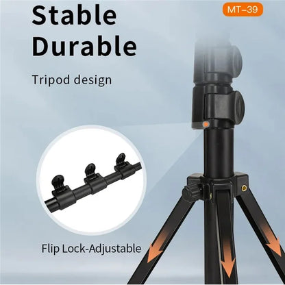 JMARY MT-39 Live Streaming DSLR Camera Stand Holder Phone Clamp Tripod
