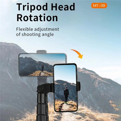 JMARY MT-39 Live Streaming DSLR Camera Stand Holder Phone Clamp Tripod