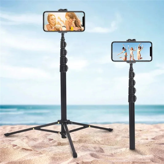 JMARY MT-40 2-in-1 5-section Height Adjustable Tripod Monopod with Phone Holder