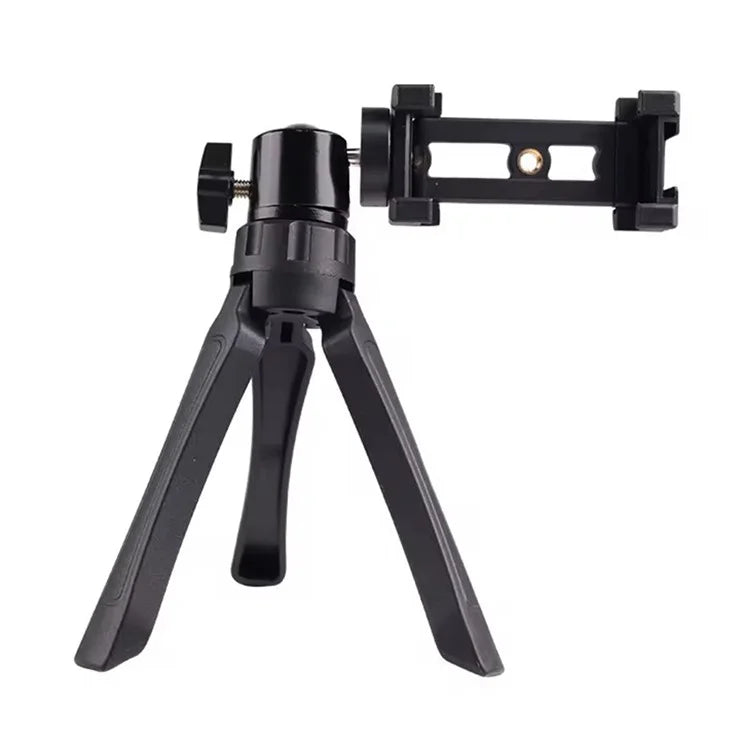 X038 Camera Tripod DLP Camera Stand Holder Phone Clamp Tripod for Live Streaming