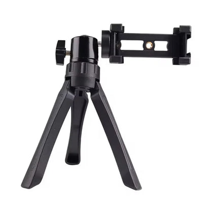 X038 Camera Tripod DLP Camera Stand Holder Phone Clamp Tripod for Live Streaming