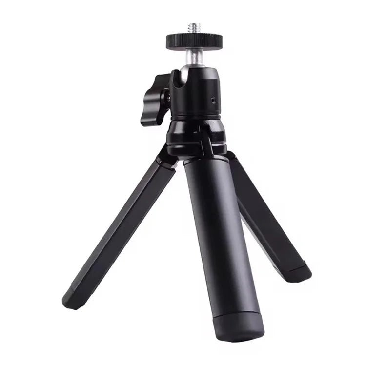 X028 Portable Webcam Tripod Stand Aluminum Alloy Extendable Desktops Tripod