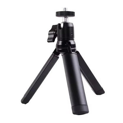 X028 Portable Webcam Tripod Stand Aluminum Alloy Extendable Desktops Tripod