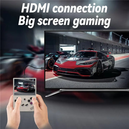 ANBERNIC RG35XX+ 3.5-inch Screen Gaming Console Open Source Handheld Game Machine, with 64G+128G TF Card