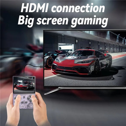 ANBERNIC RG35XX+ 3.5-inch Screen Gaming Console Open Source Handheld Game Machine, with 64G+128G TF Card